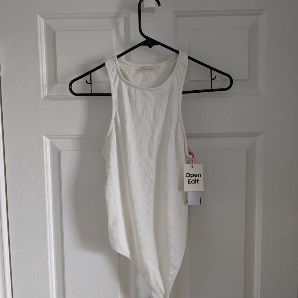 Open Edit Ivory Bodysuit